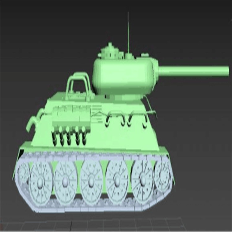 台江充气军用坦克模型